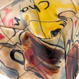Chanel Multicolor Graffiti Coated Canvas Tote