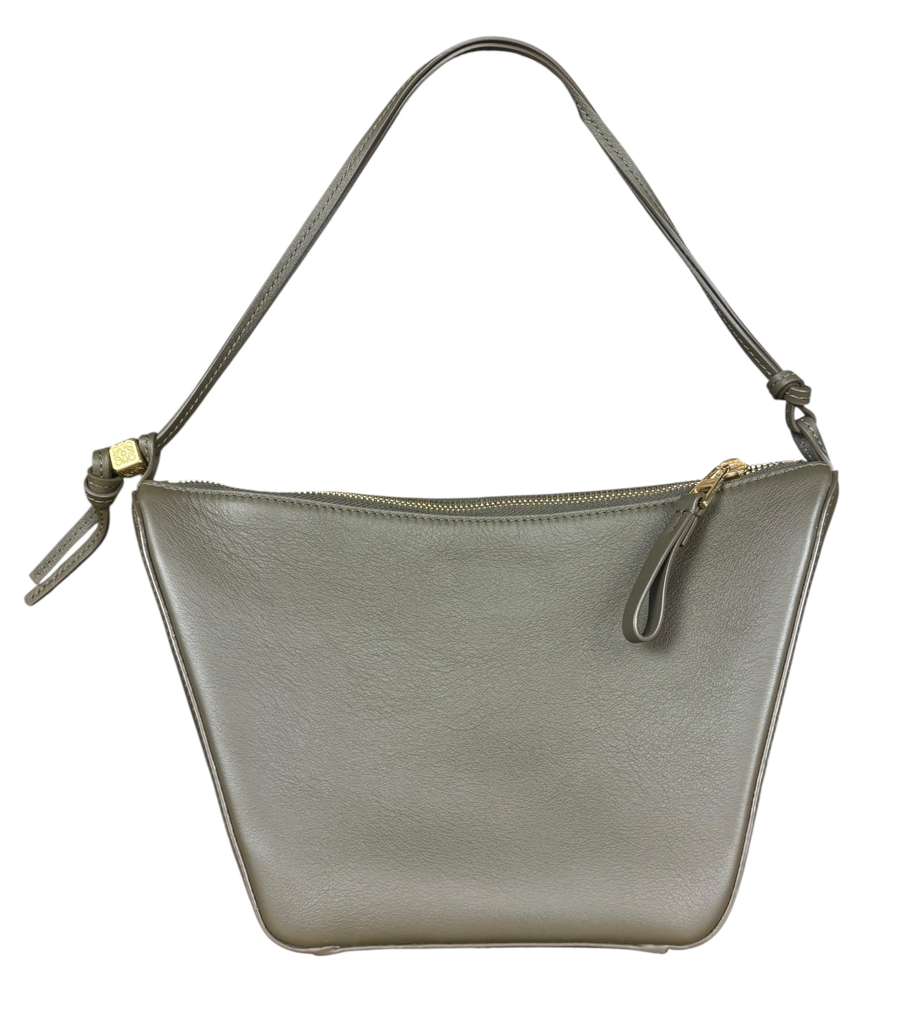Loewe Mini Leather Hammock Hobo Bag