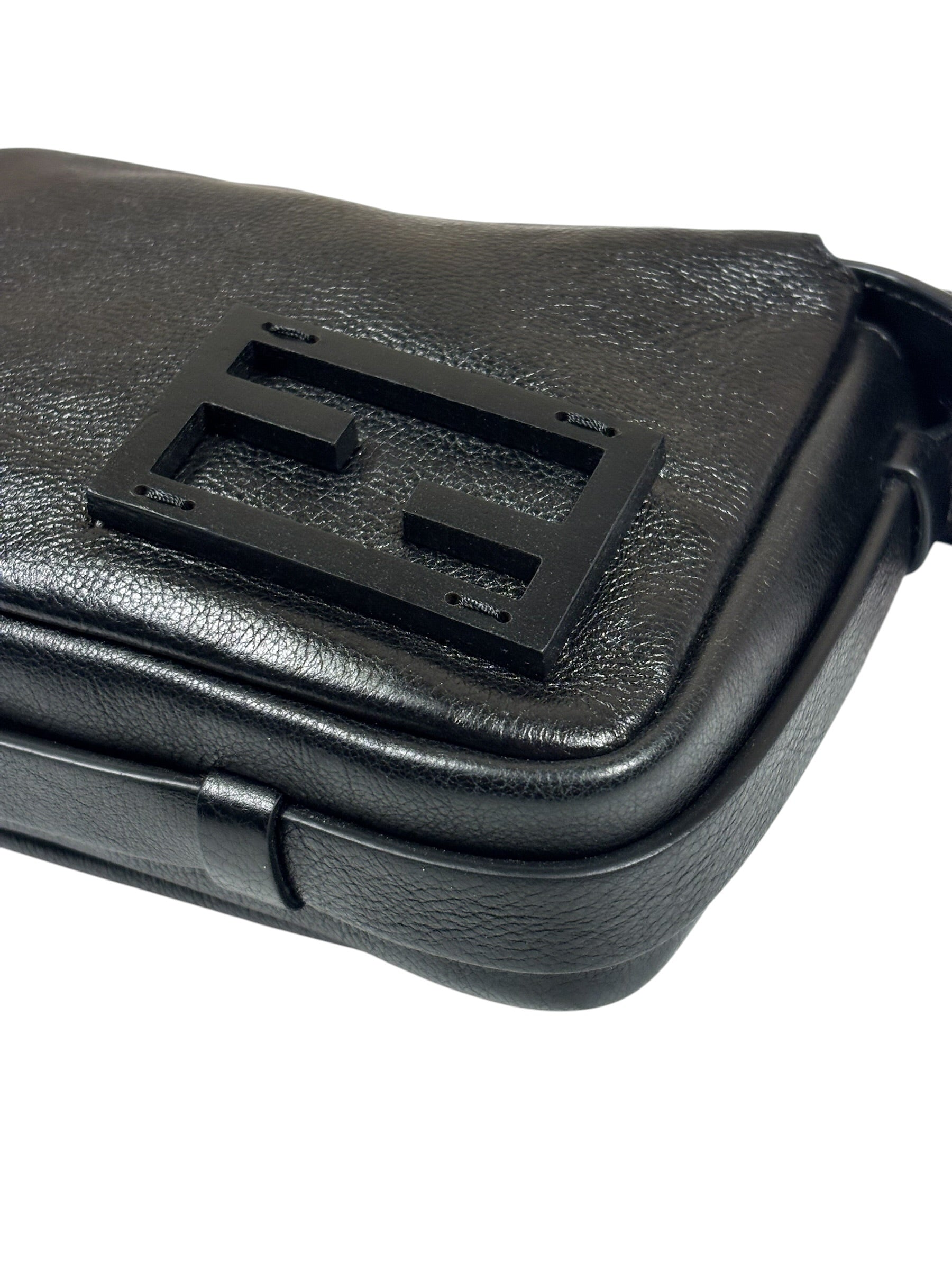 Fendi Black Leather/Suede Simply Pochette