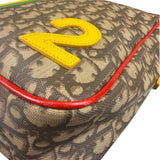Christian Dior Brown Rasta Totter No.2 Messenger Bag