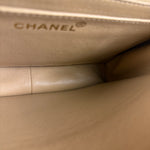 Chanel M Beige Lambskin Envelope Flap 1997