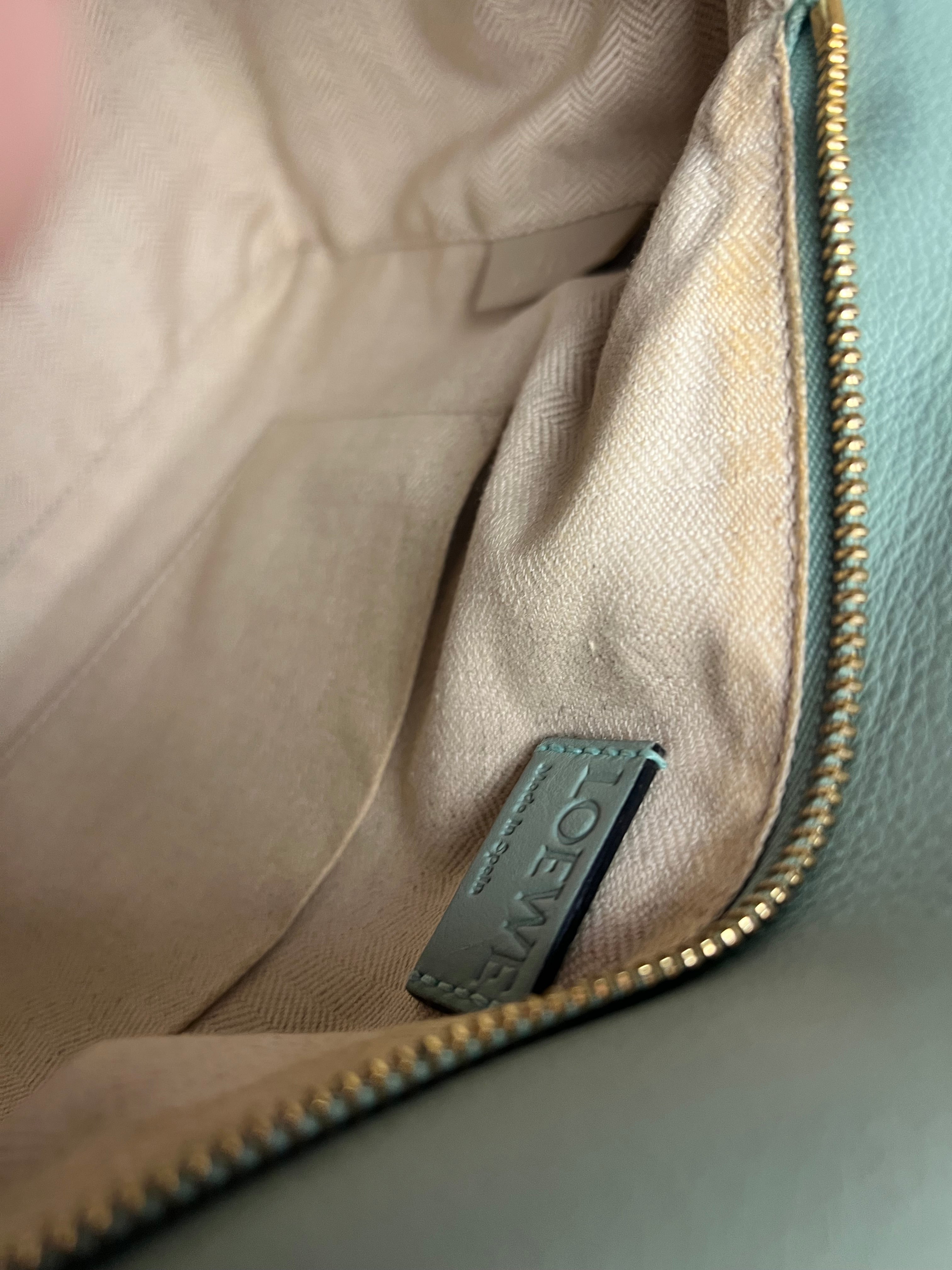Loewe Green Medium Puzzle Bag