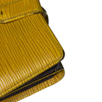 Louis Vuitton Epi Kiss Lock Wallet Yellow