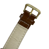 Alba Moon Phase Month Day Date Brown Leather Strap