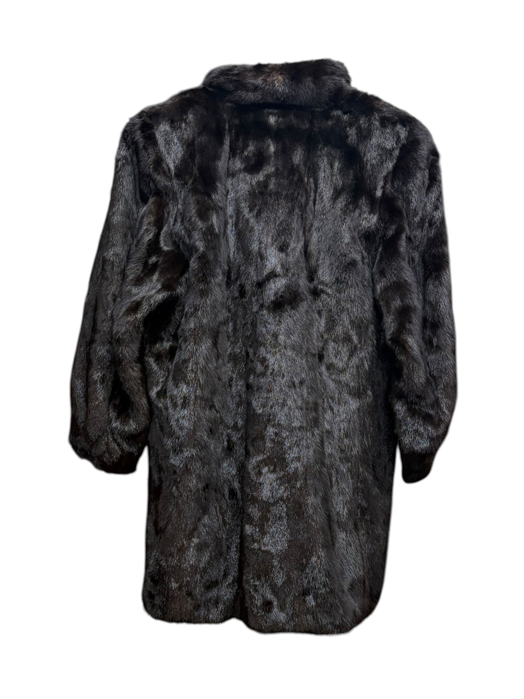 Vintage Brown Malvoise Mink Fur Coat