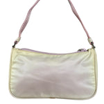 Prada Pink Nylon Tessuto Pochette