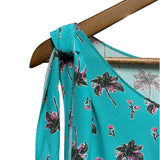 Prada Turquoise Wrap Dress