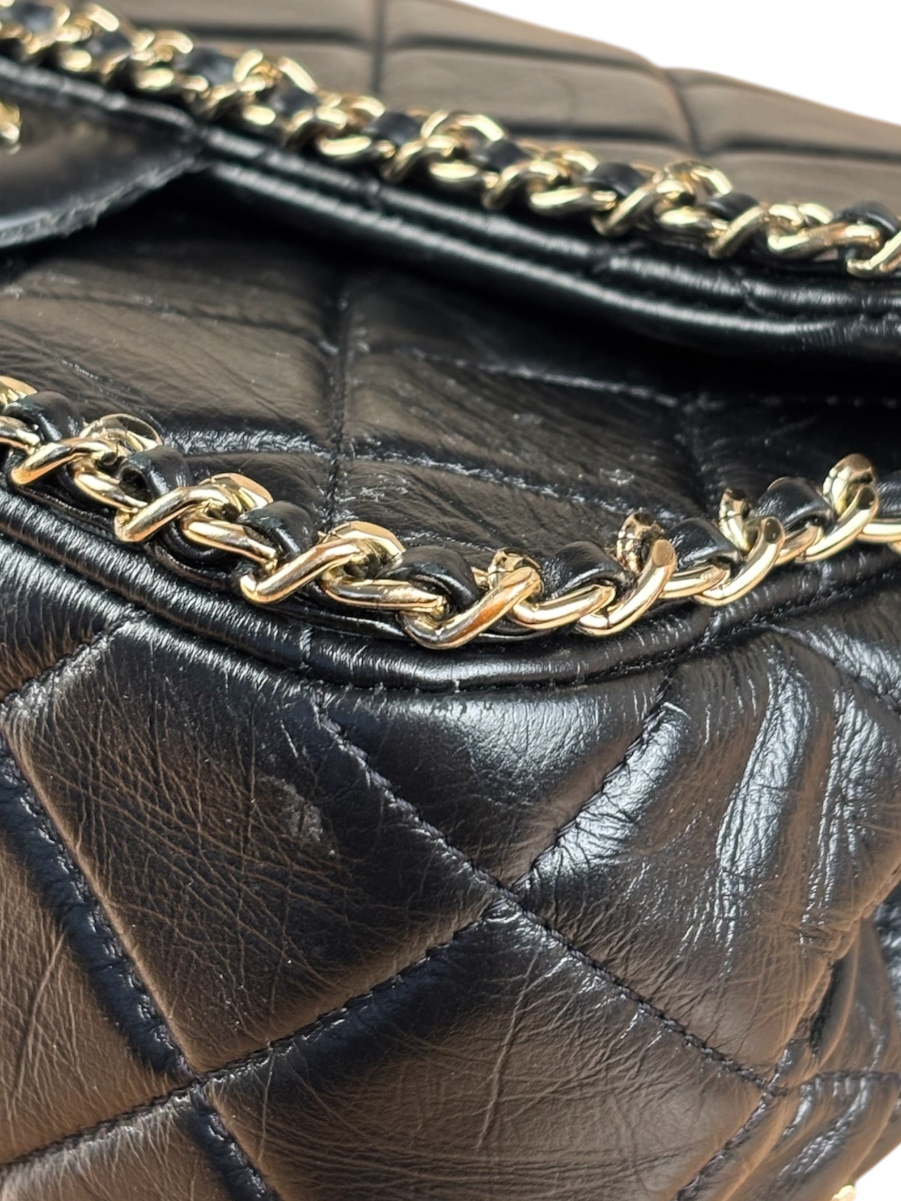 Chanel Black Quilted Leather Flap Bag 2019