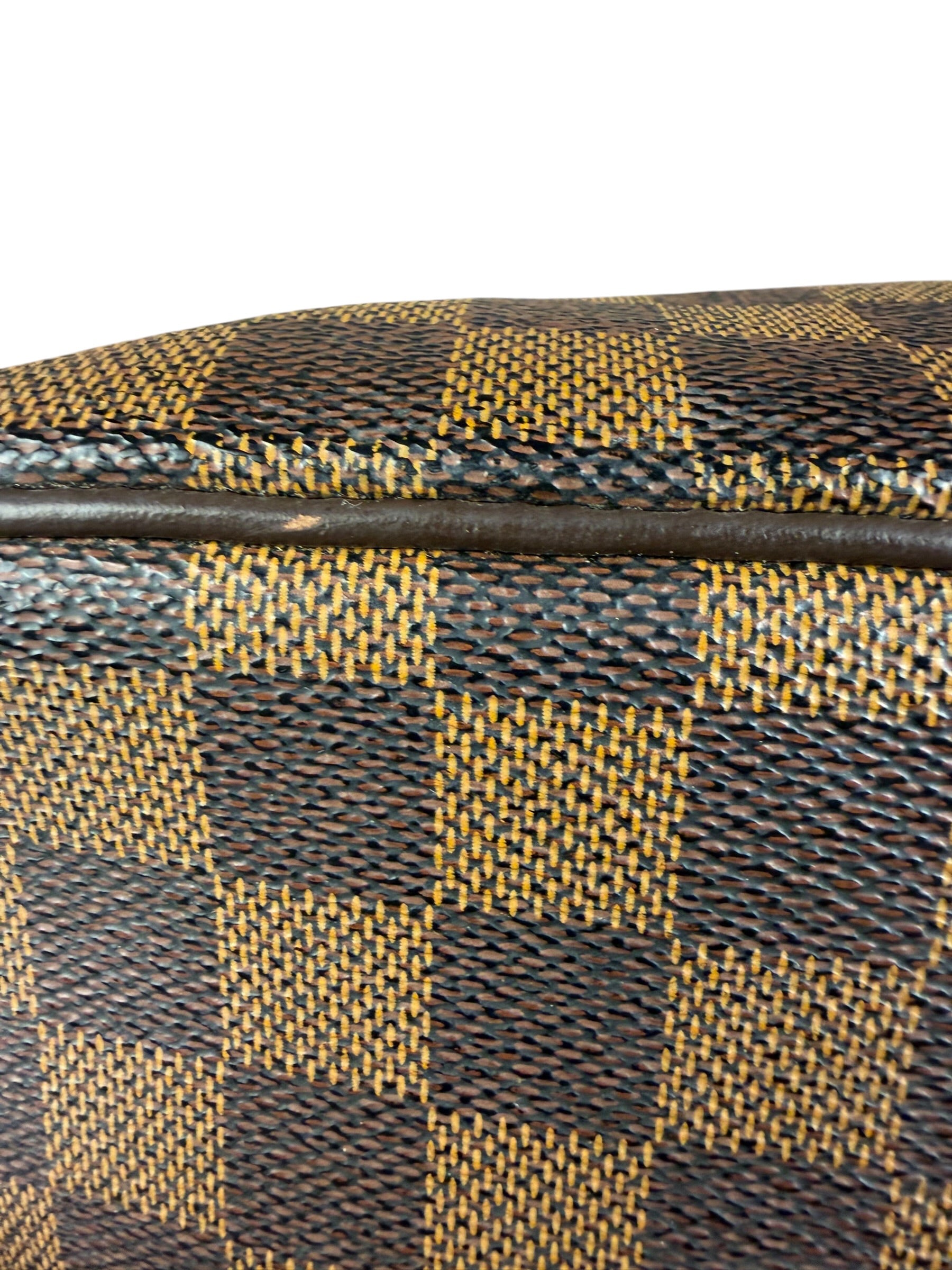 Louis Vuitton Canvas Damier Ebene Totally Shoulder/Tote Bag