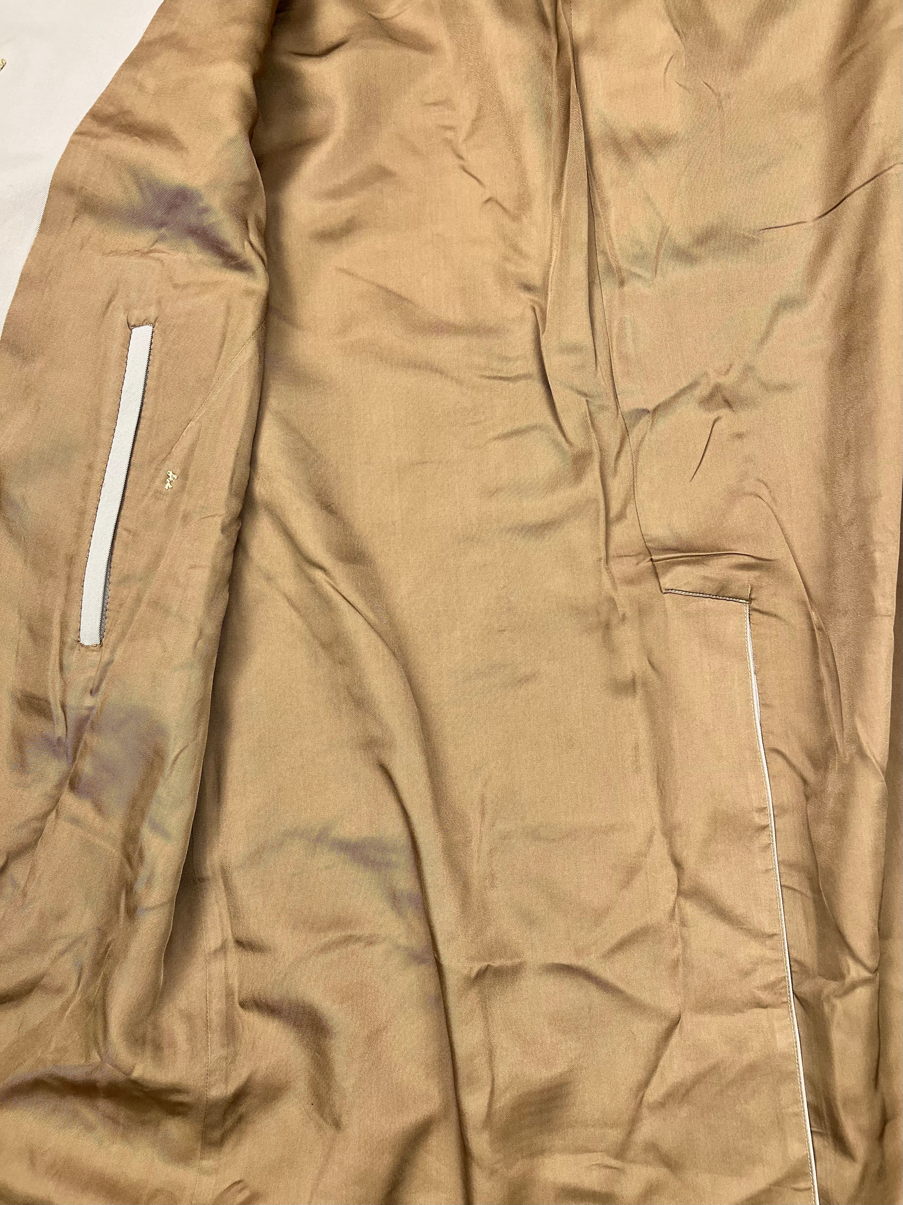 Burberry Vintage Khaki Trench Coat
