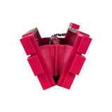 Chanel Rare Pink Plexi Brick Lego Clutch/Shoulder Bag 2014
