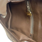 Chanel Brown Quilted Waist Bag 1990