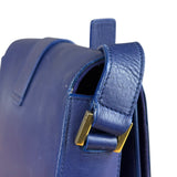 Saint Laurent Chyc Royal Blue Leather Crossbody