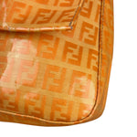 Fendi Orange Vinyl Mamma Baguette