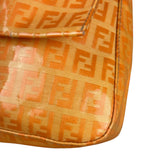 Fendi Orange Vinyl Mamma Baguette
