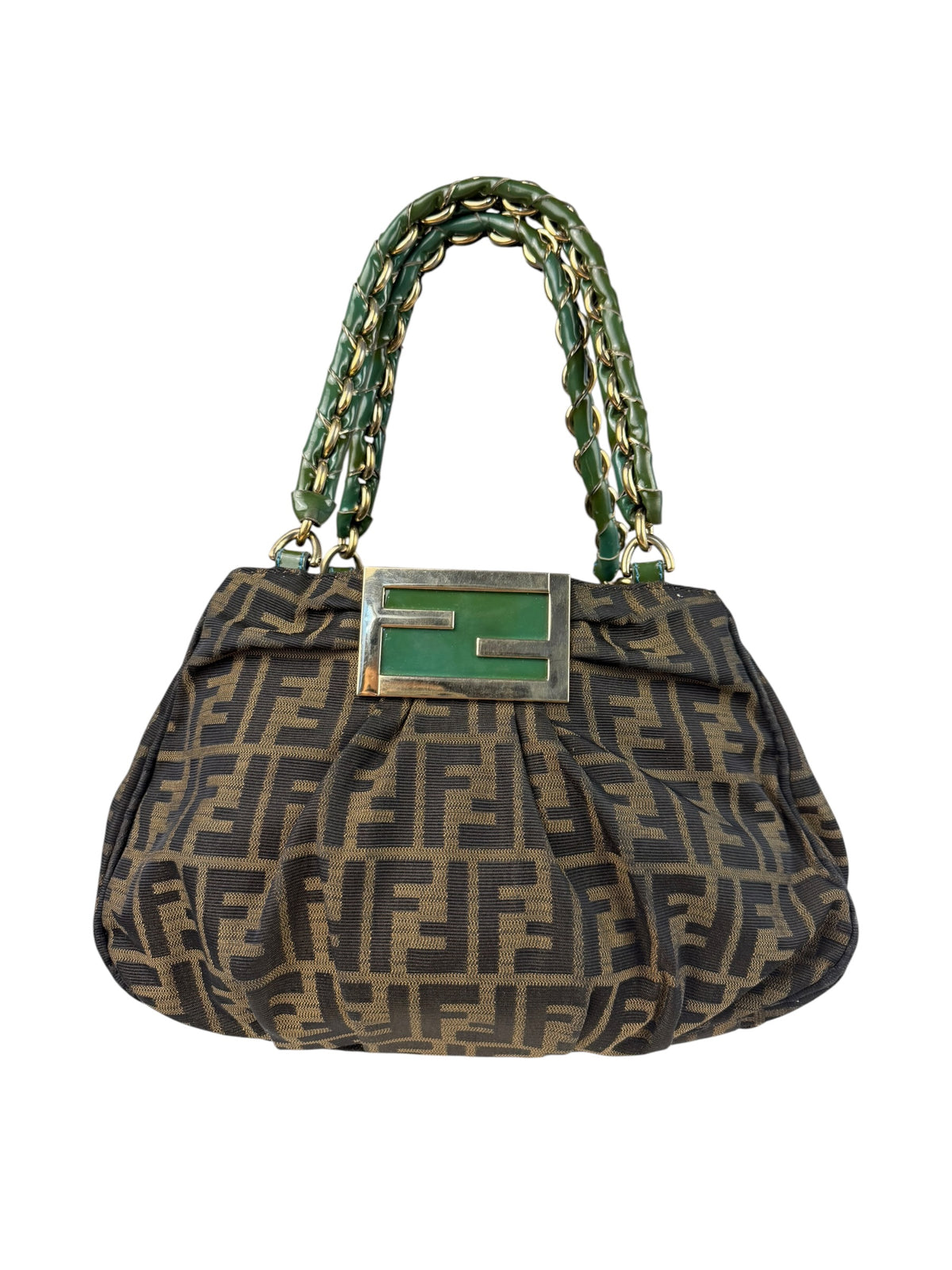 Fendi Zucca Mia Canvas Tote