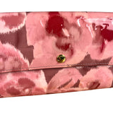 Louis Vuitton Monogram Vernis Floral Rose Long Wallet
