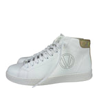 Valentino White Mabel High Top Sneaker