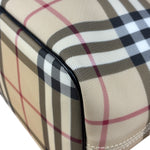 Burberry Bicolor Canvas House Check Tote Bag