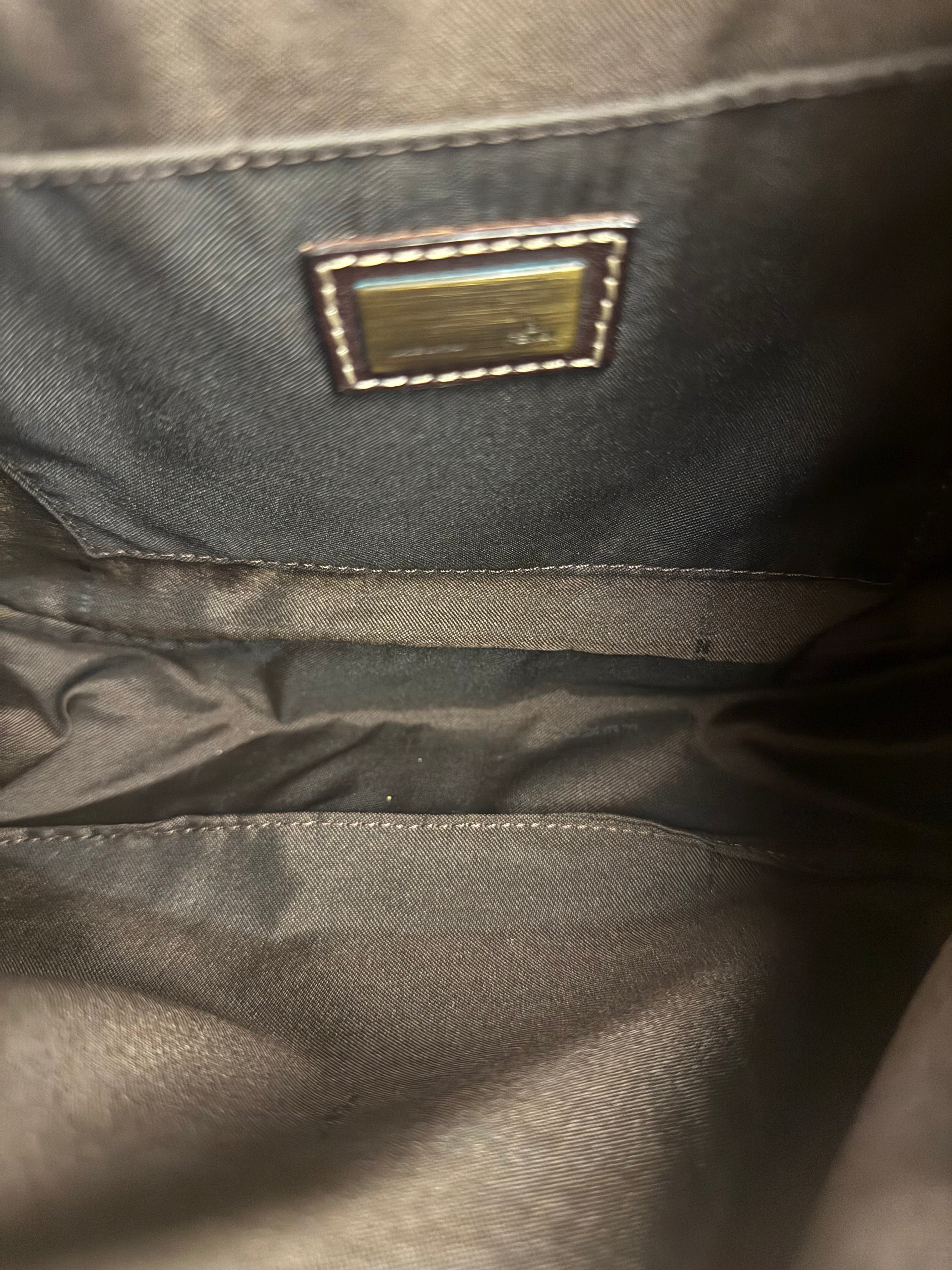 Fendi Denim Shoulder Bag