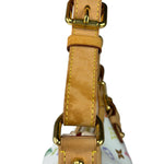 Louis Vuitton White Murakami Greta Hobo Shoulder Bag
