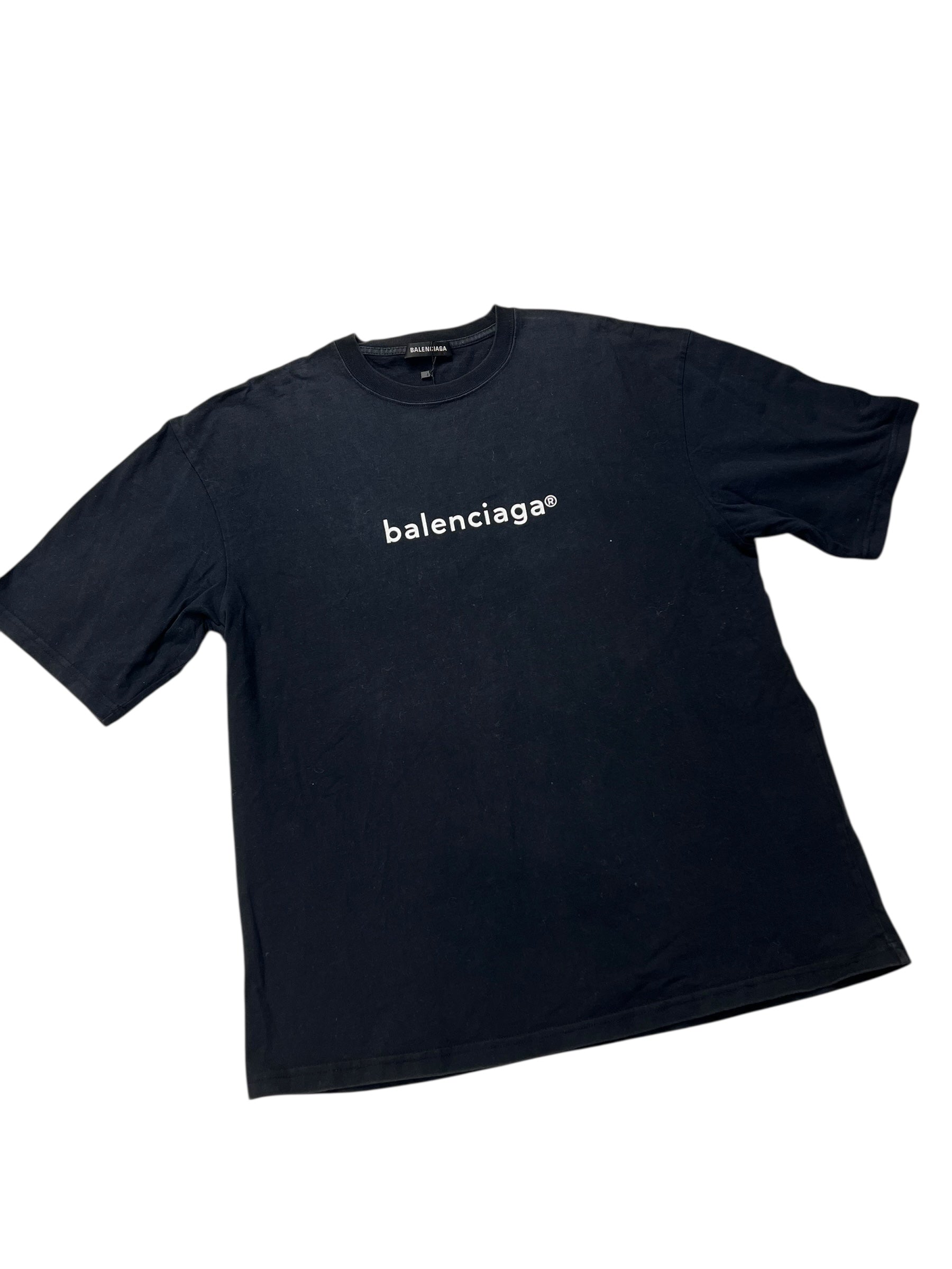 Balenciaga Logo Short Sleeve Shirt