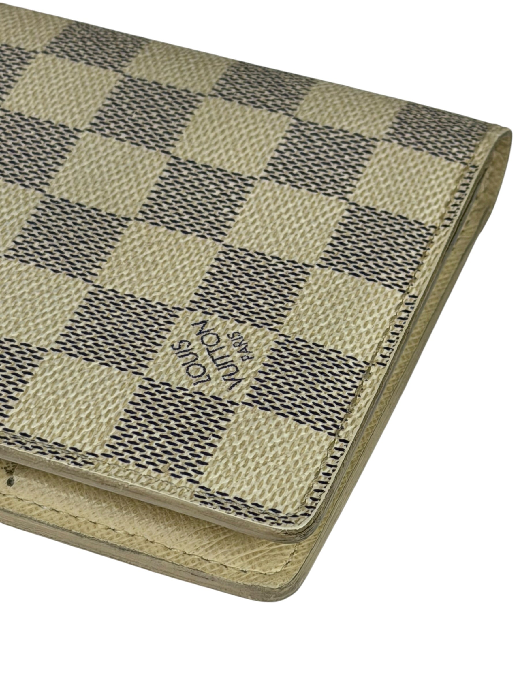 Louis Vuitton Damier Azur Bi-Fold Wallet