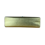 Christian Dior Diorever Gold Leather Clutch Bag