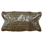 Fendi Vintage Zucchino PVC Boston Bag