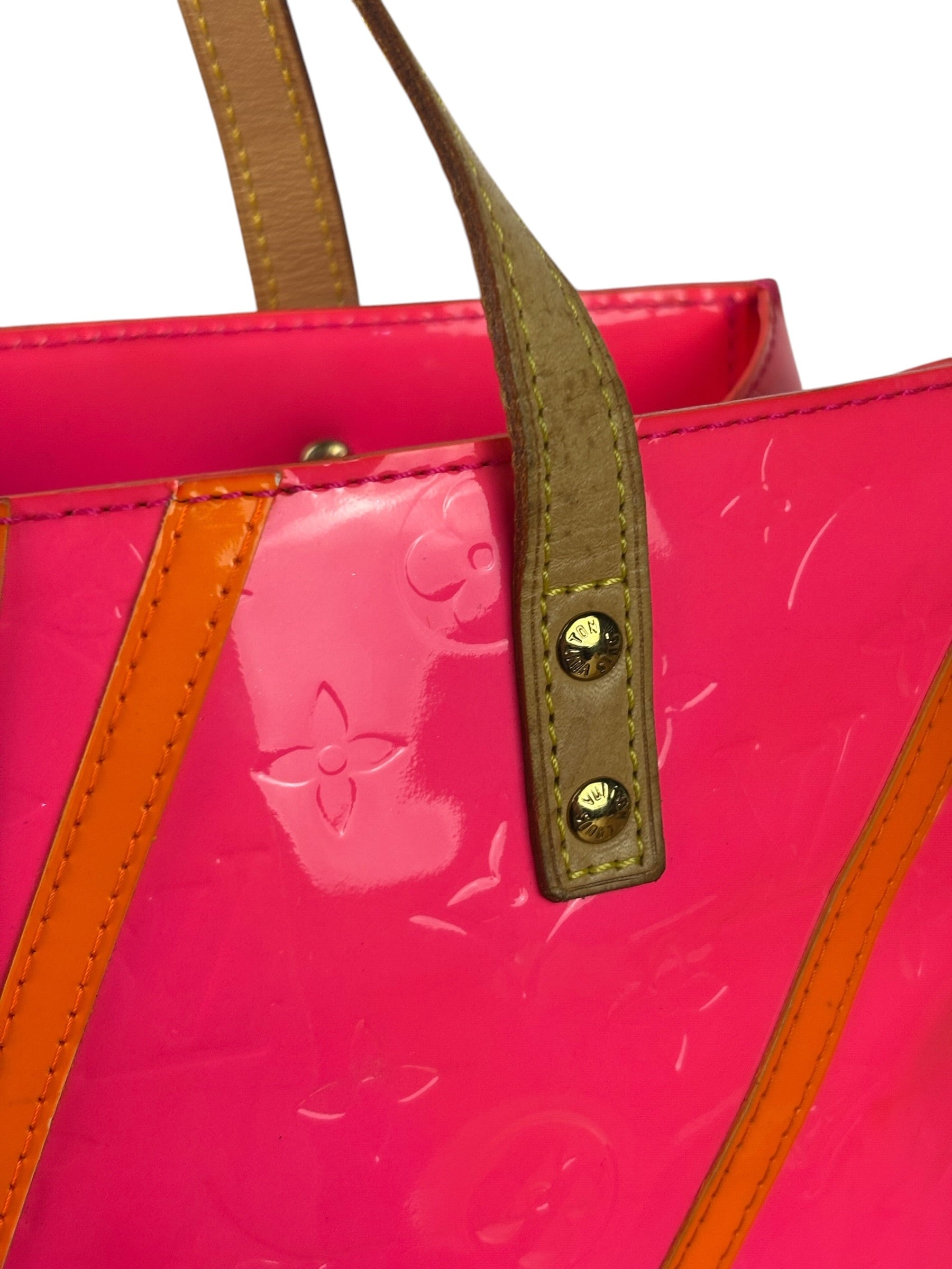 Louis Vuitton x Robert Wilson Fluo Pink Reade Vernis Tote