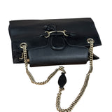 Gucci Black Emily Leather Shoulder Bag