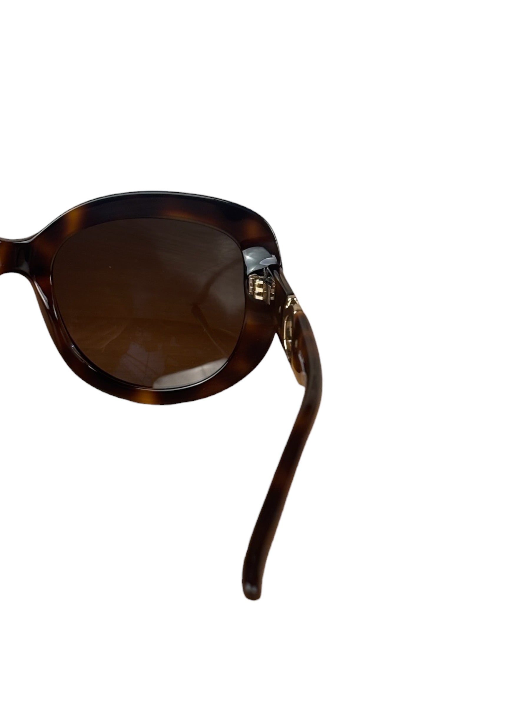 Salvatore Ferragamo Tortoise Oversized Sunglasses