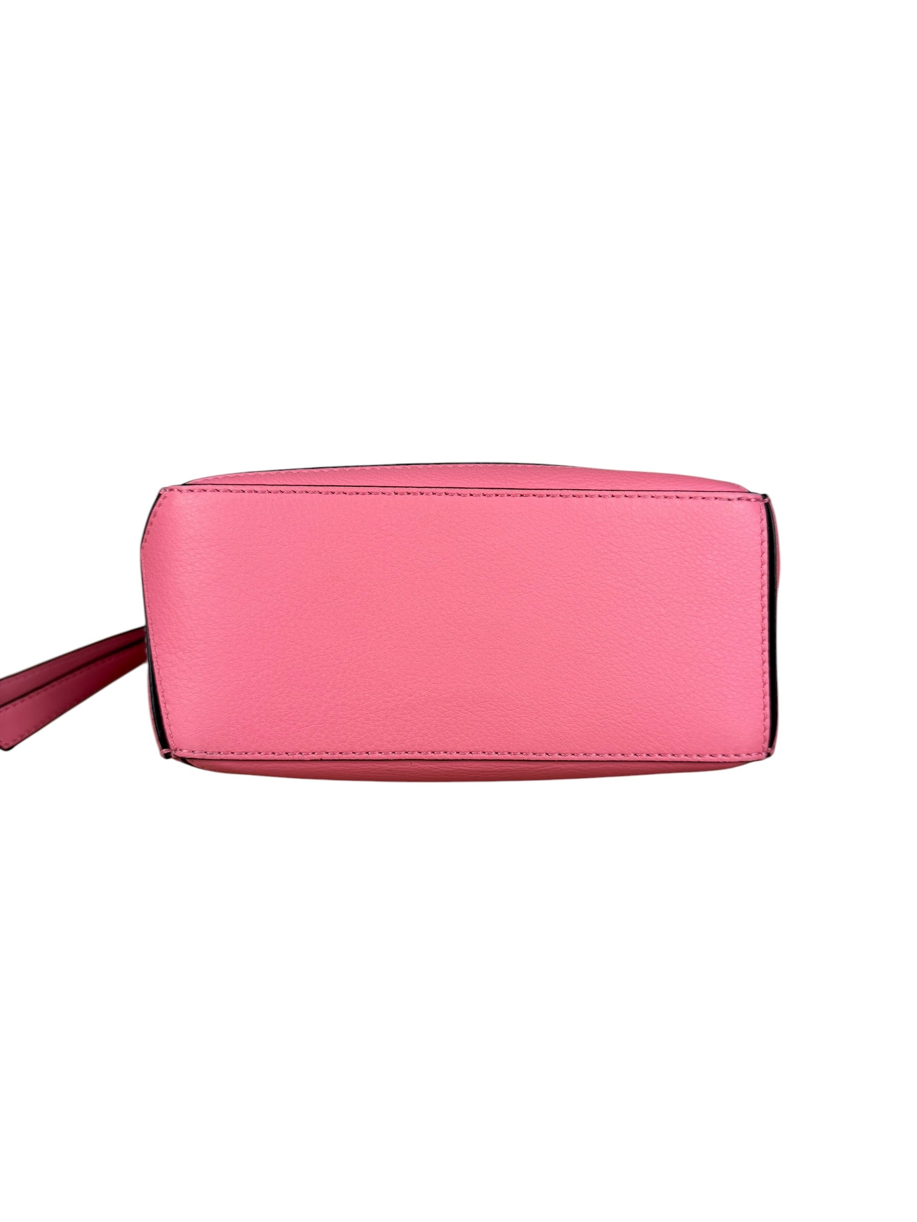 Loewe Pink Leather Mini Puzzle 2Way Bag