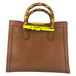 Gucci Diana Large Brown Tote Bamboo Handles