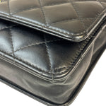 Chanel Black Quilted Wallet On Chain 2019