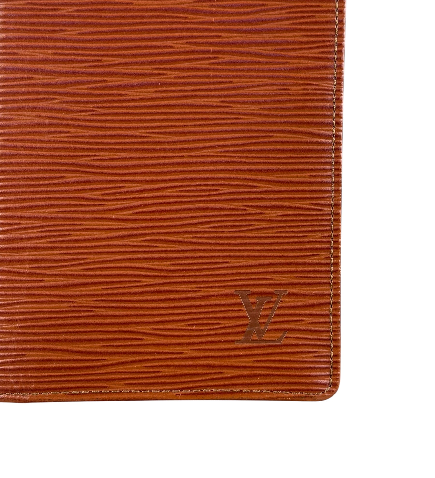 Louis Vuitton Brown Epi Long Bifold Wallet