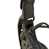 Balenciaga Black Denim Le Cagole XS Shoulder Bag