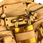Chloe Vintage Mini Chloe Paddington Bag Beige