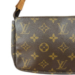 Louis Vuitton Leather Monogram Pochette