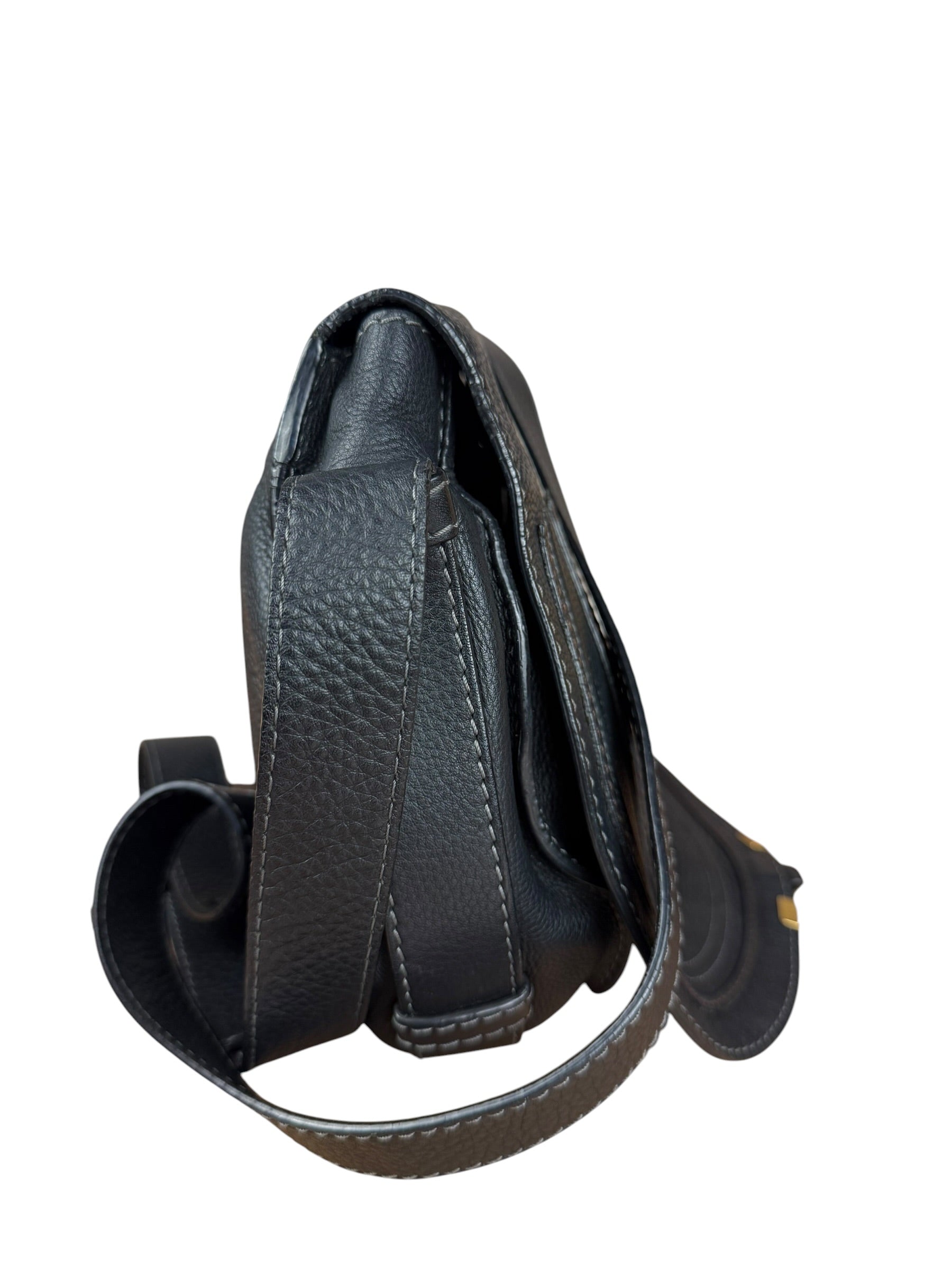 Chole Black Marcie Crossbody Bag