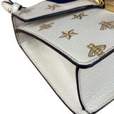 Gucci Sylvie Bee Star Mini Top Hand/Shoulder Bag
