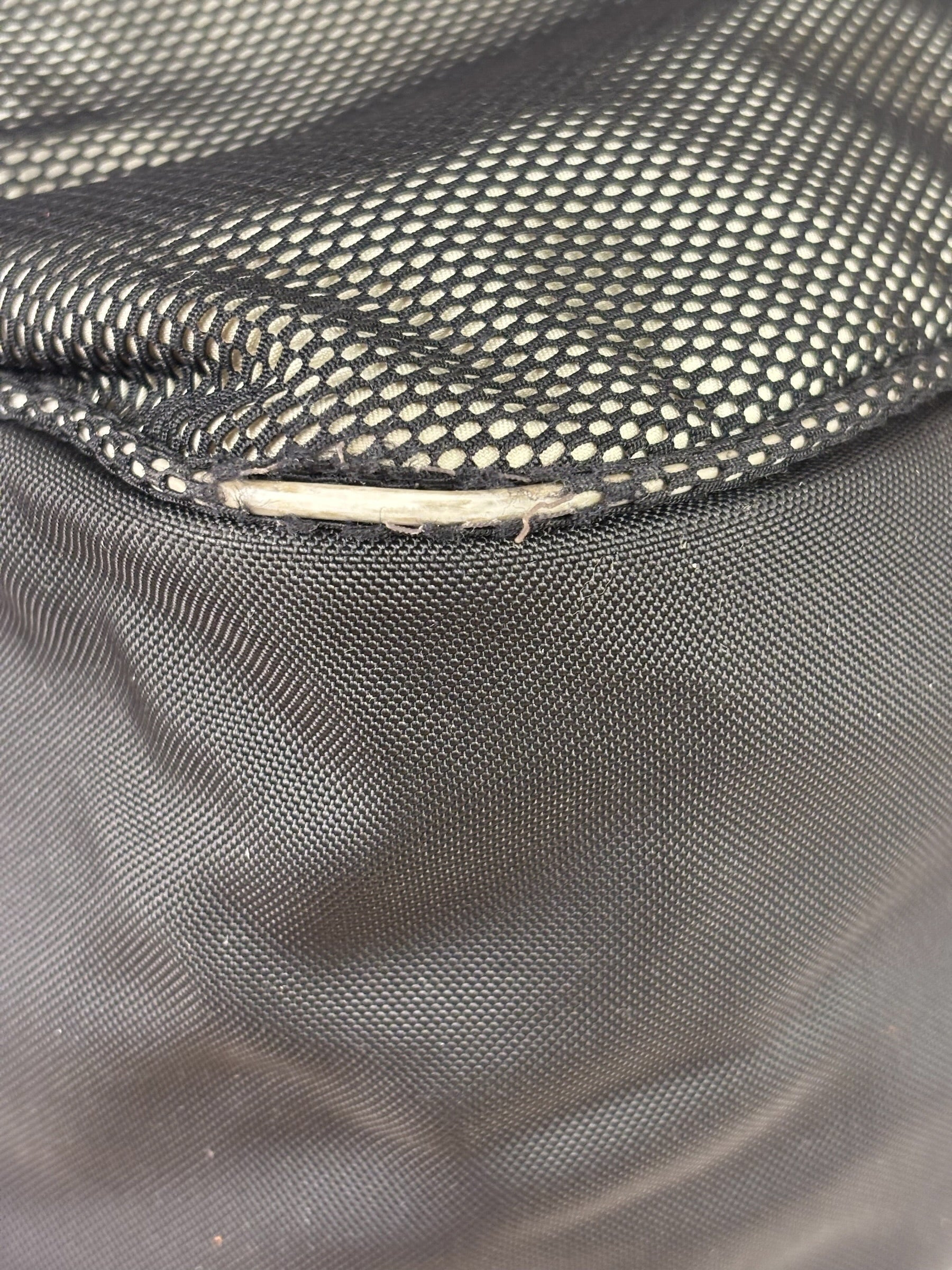 Chanel Black NylonSport Line Duffle Mesh Large Bag 2000's