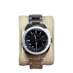 Gucci 142.4 Black Dial Stainless Steel Watch
