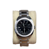 Gucci 142.4 Black Dial Stainless Steel Watch