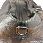 Bottega Veneta Vintage Black Leather Cervo Cocker Hobo Bag