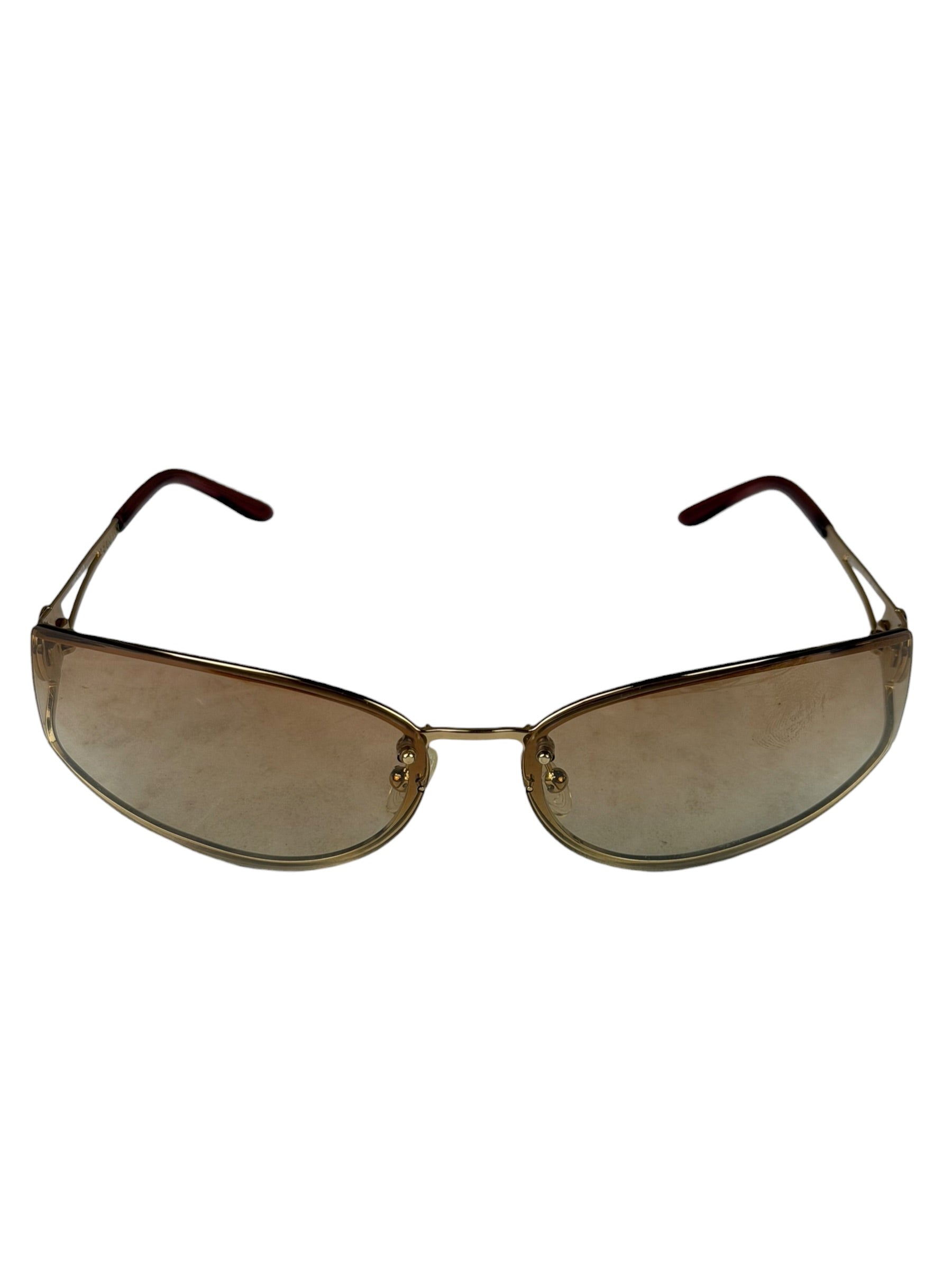 Celine Gold-Tone Tinted Reading Sunglasses