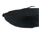 Fendi Black Leather Trim Mamma Baguette