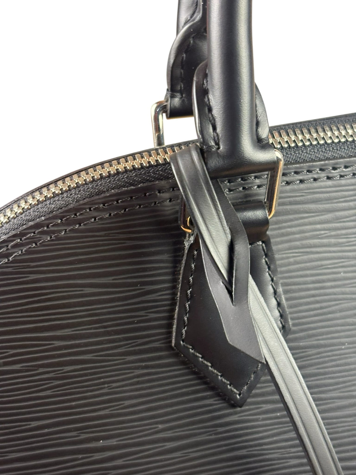 Louis Vuitton Black Epi Leather Alma Handbag PM