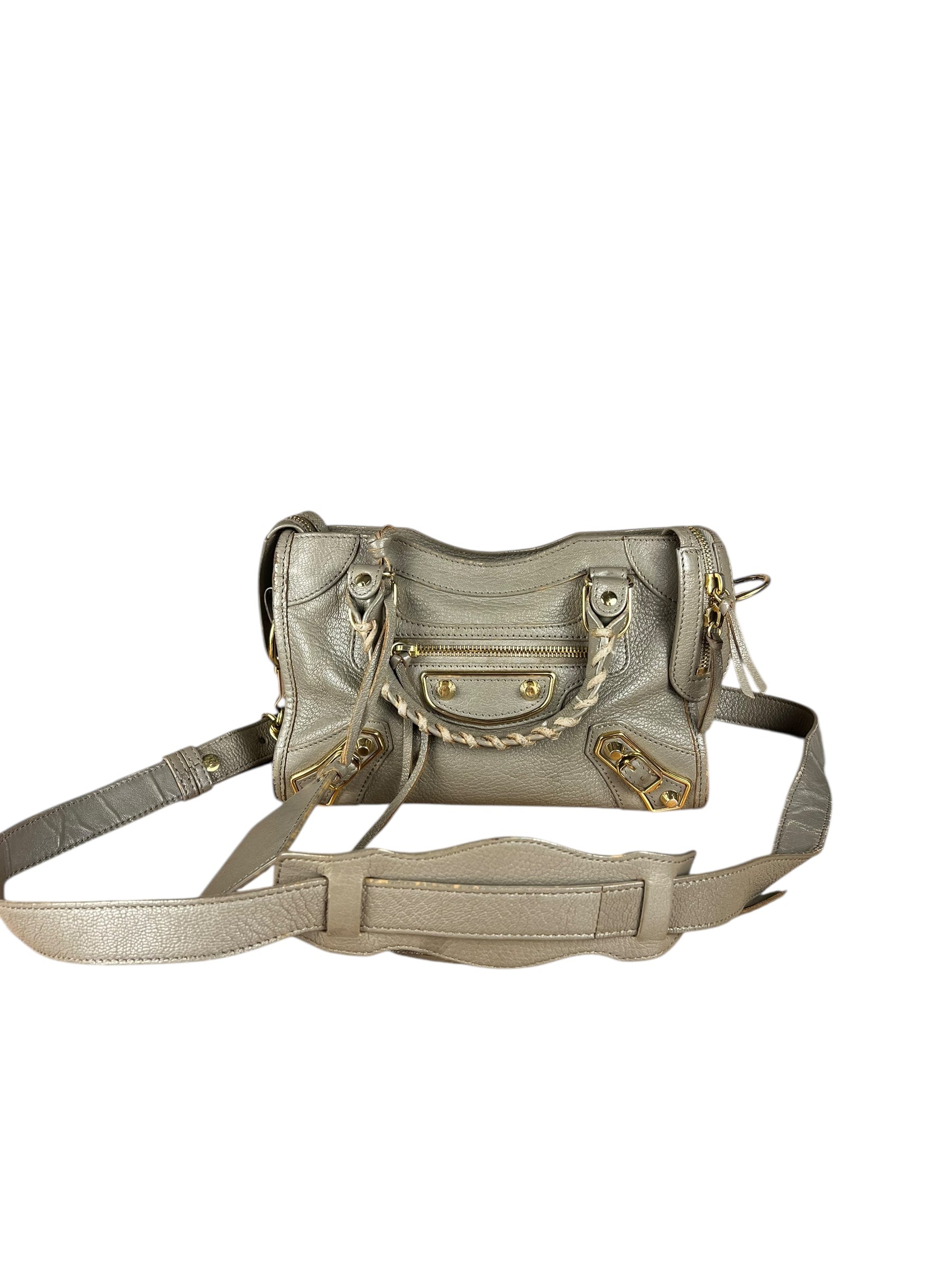 Balenciaga Mini Classic City Bag Grey