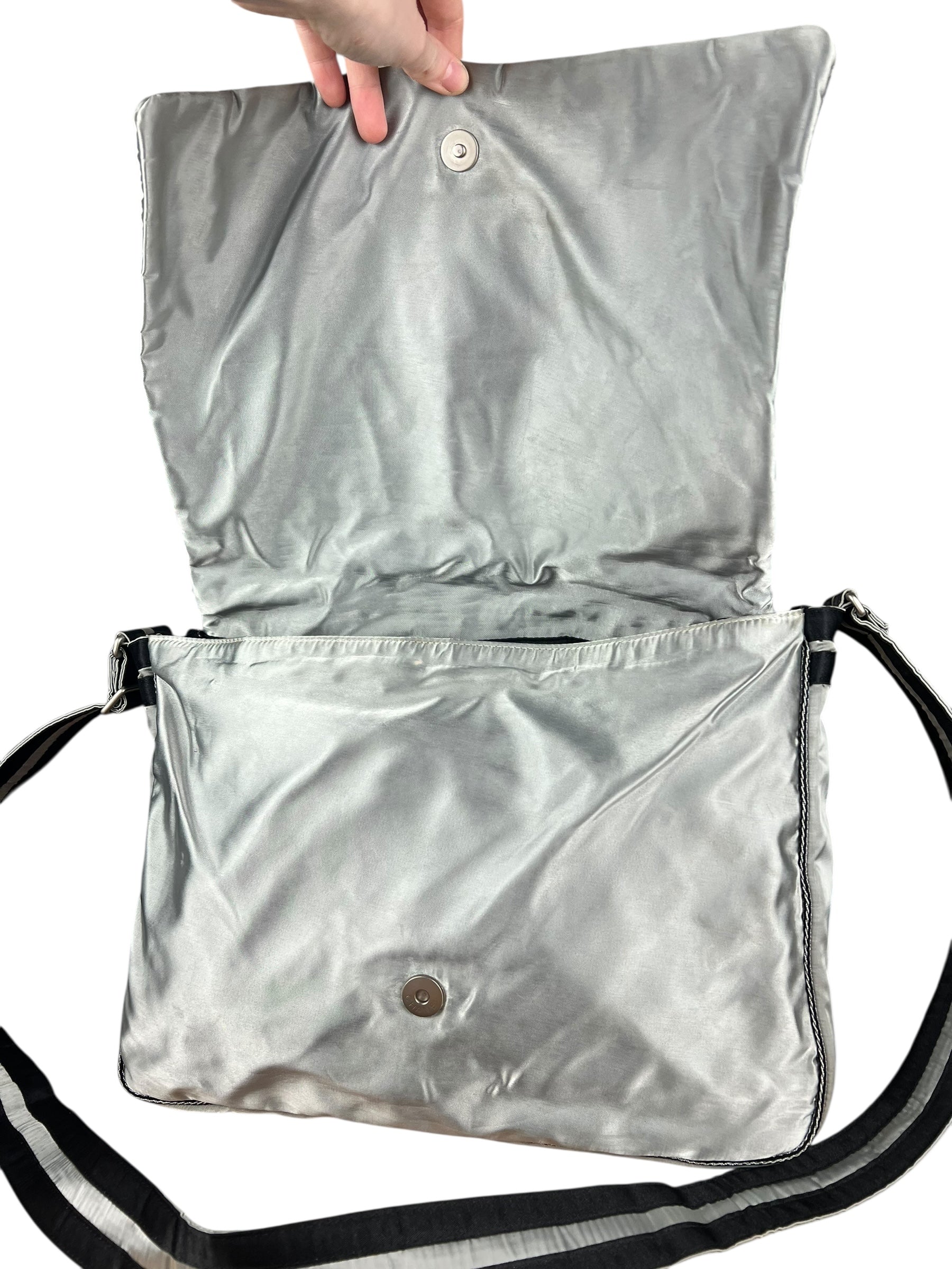 Chanel Sports Line Satin Messenger Bag